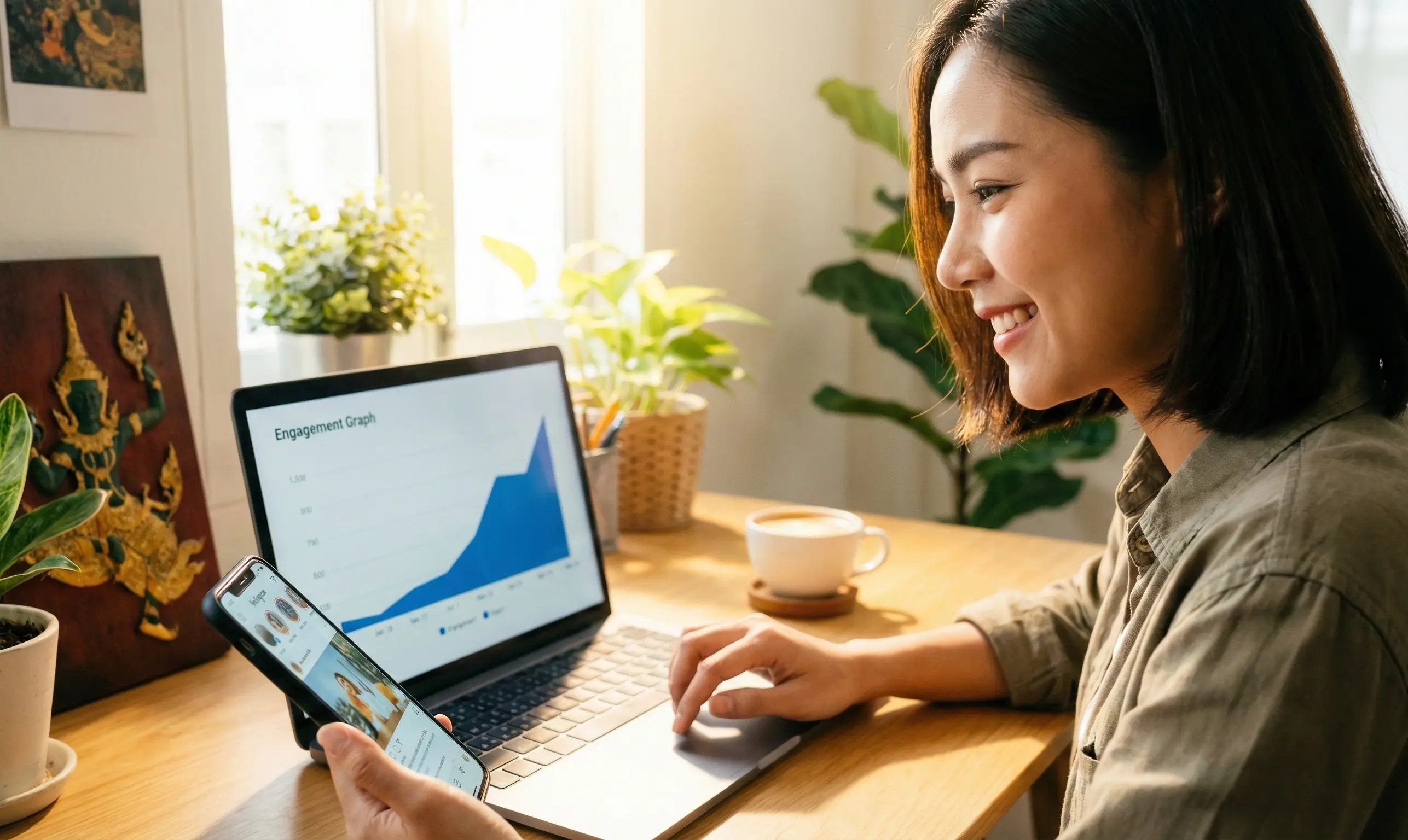 คอนเทนต์ครีเอเตอร์ไทยยิ้มเห็น reach เพิ่มขึ้นจากแฮชแท็กที่ถูกต้อง